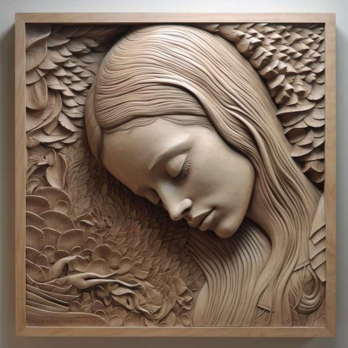 نموذج ثلاثي الأبعاد لآلة CNC 3D Art 